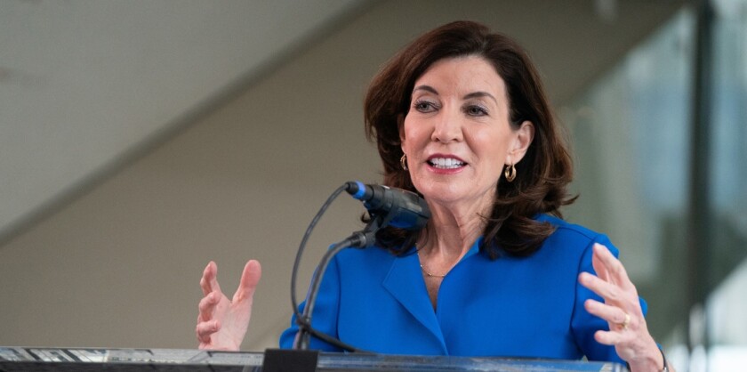 New York Gov. Kathy Hochul