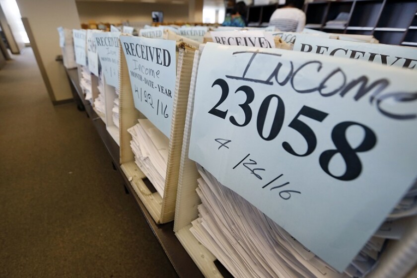 Revenue Department-Cuts