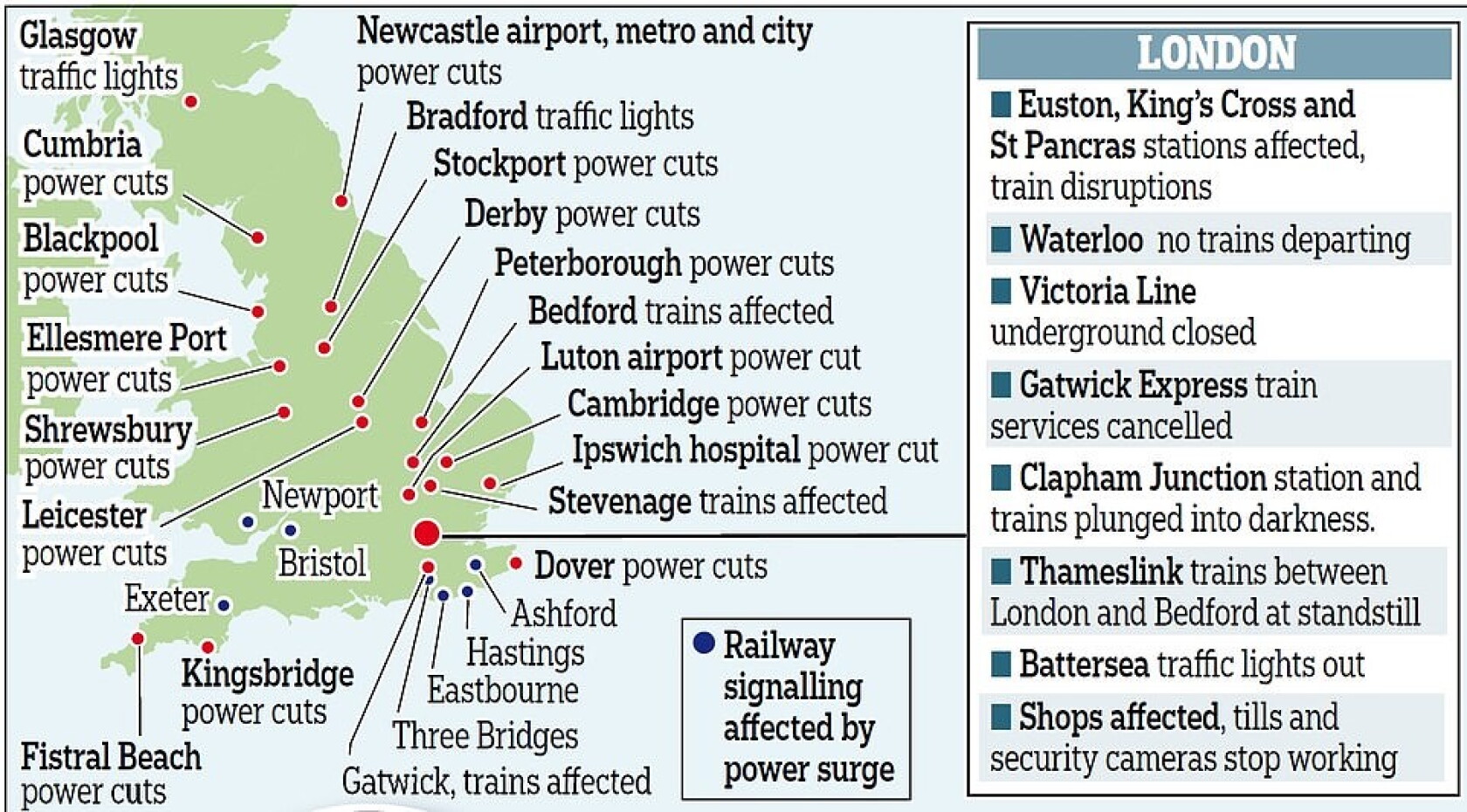 Lush Power Outages Reported In London View for Desktop Lush Power Outages Reported In London View for Desktop