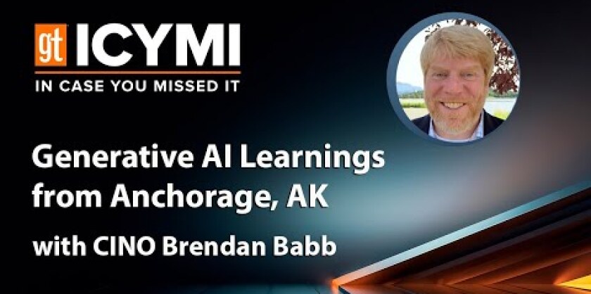 Generative AI Learnings from Anchorage, AK