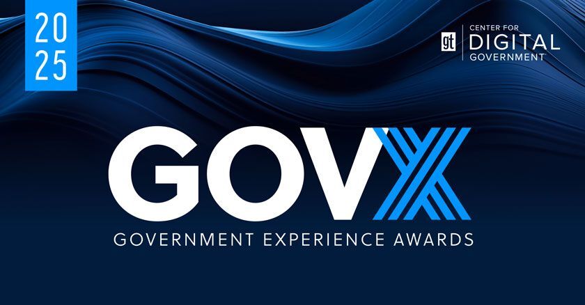 The Center for Digital Government's 2025 Government Experience Awards.