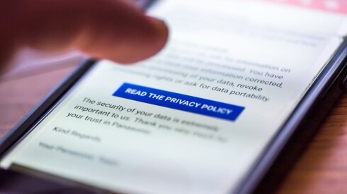 General,Data,Protection,Regulation,-,Gdpr,-,Closeup,Human,Finger