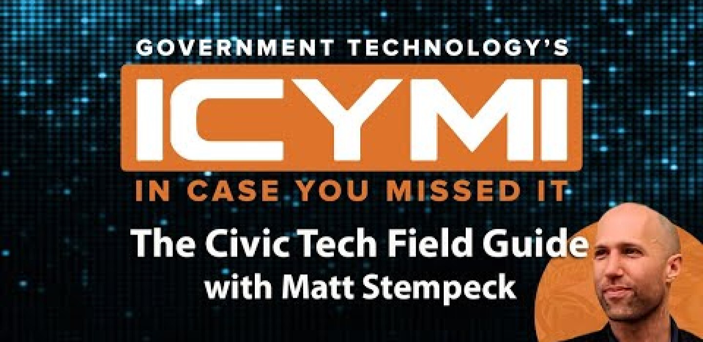 The Civic Tech Field Guide With Matt Stempeck — ICYMI - Vimarsana News