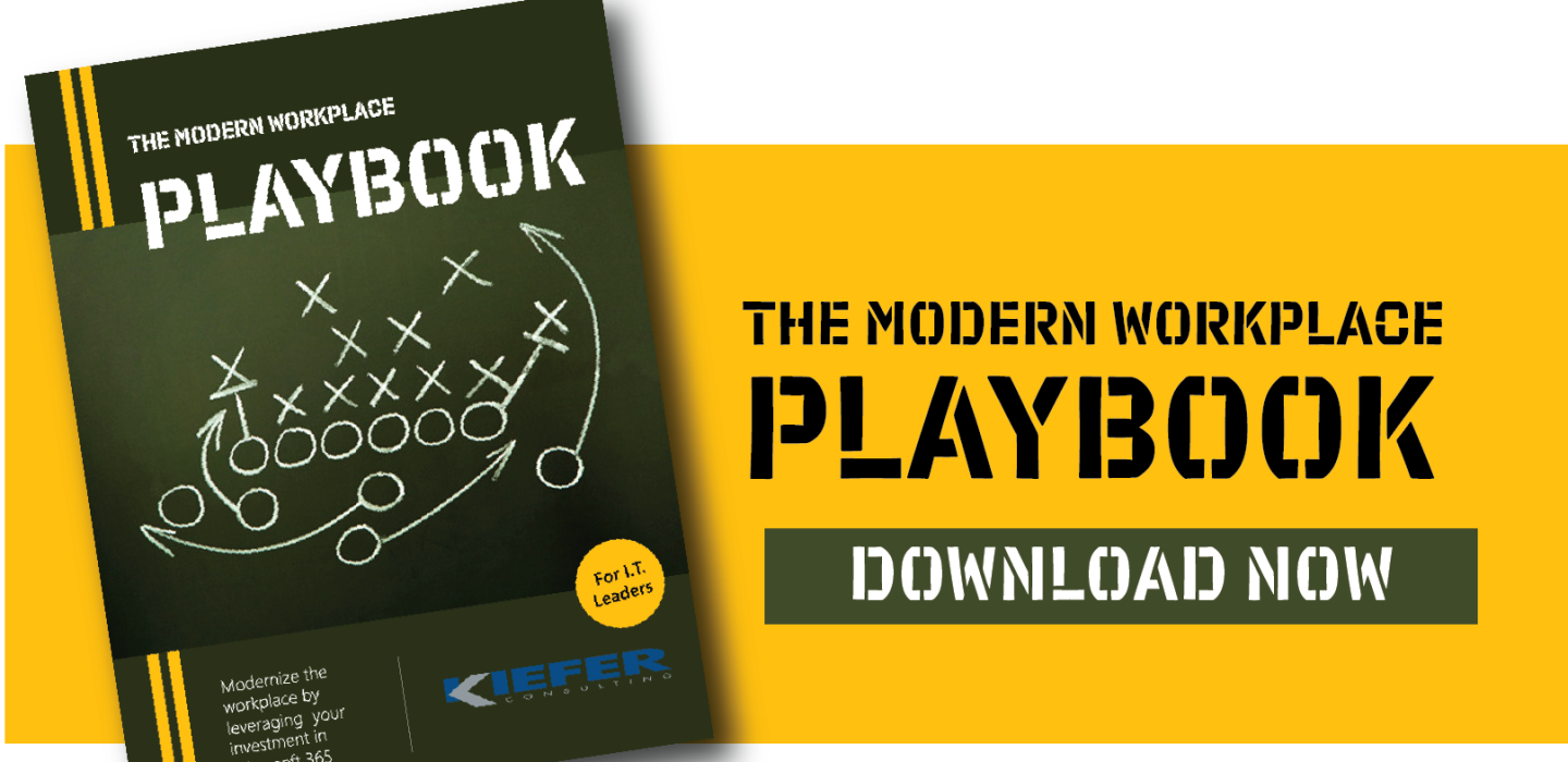 Gratis download: The Modern Workplace Playbook Gratis download: The Modern Workplace Playbook