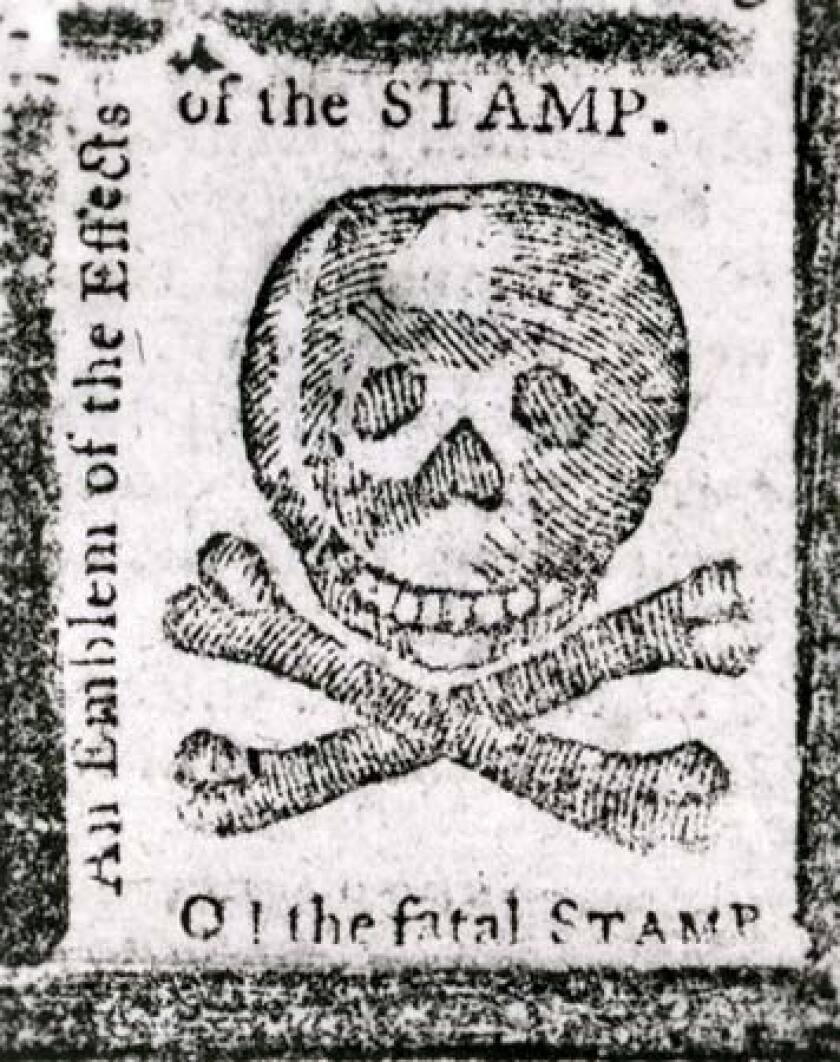 A Stamp Act Warning.