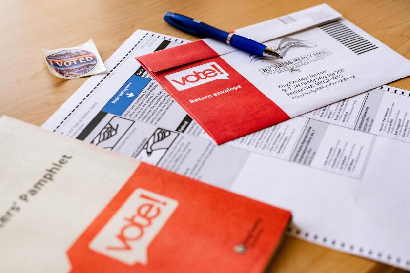 mail-in ballots from King County, Wash