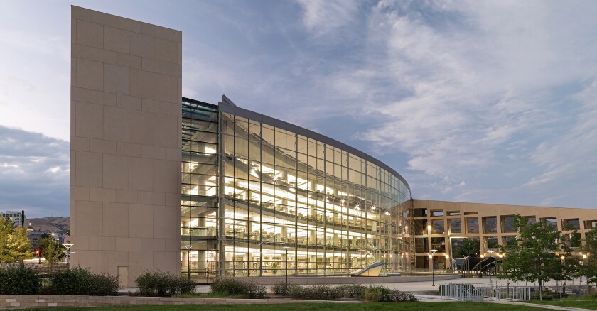 The Salt Lake City Public Library.