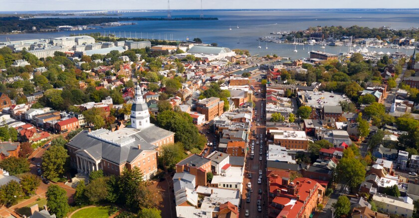 The,Maryland,Statehouse,Building (aerial)