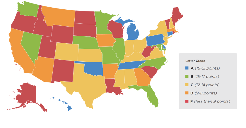 State Report Cards Get Bad Grades on Data Access, Usability State Report Cards Get Bad Grades on Data Access, Usability