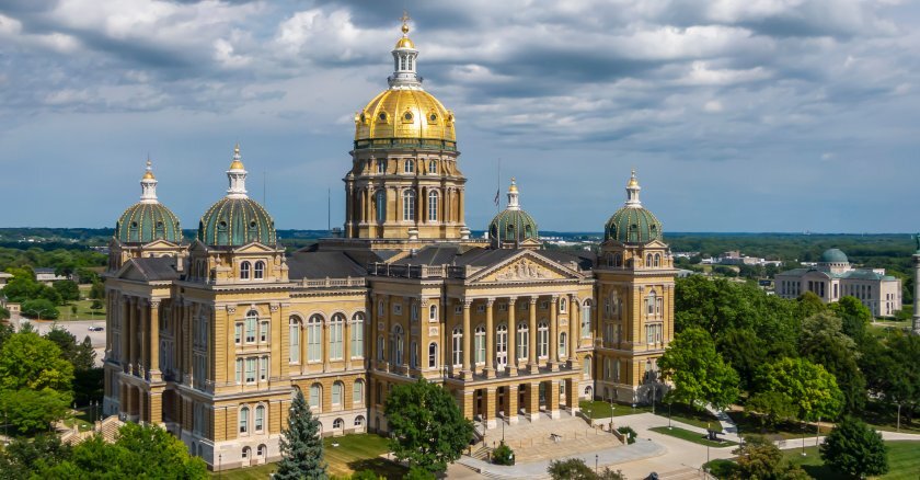 The Iowa State Capitol