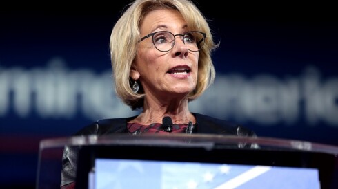U.S. Education Secretary Betsy DeVos