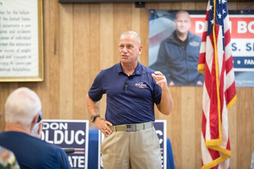 New Hampshire Republican Senate candidate Don Bolduc