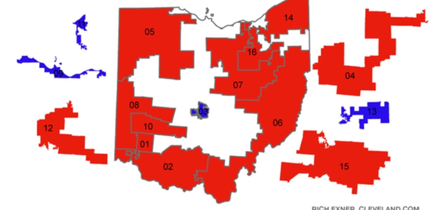 Ohio Addresses Gerrymandering With Public Redistricting Map