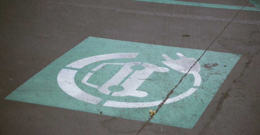 EV parking spot