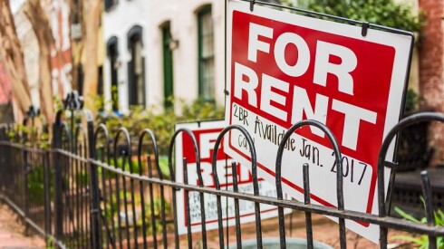 rental sign