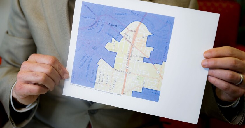 Redistricting Ohio Map