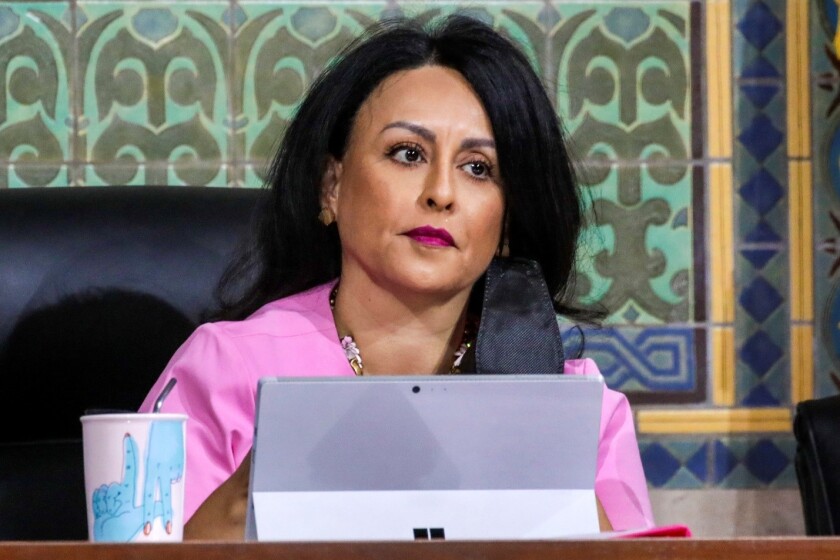Former Los Angeles City Council President Nury Martinez