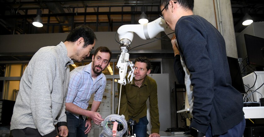 Johns Hopkins University Engineers Build Robot for Surgery