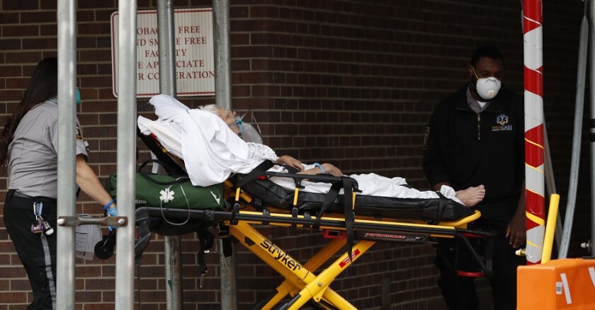 Virus Outbreak New York