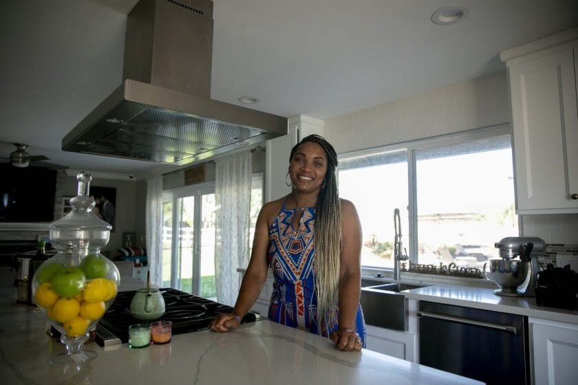 Shari Wilson in her Elk Grove, Calif., home