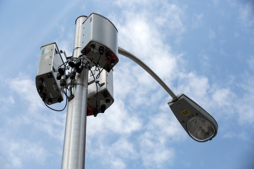 5G+small+cell+infrastructure+in+Baltimore