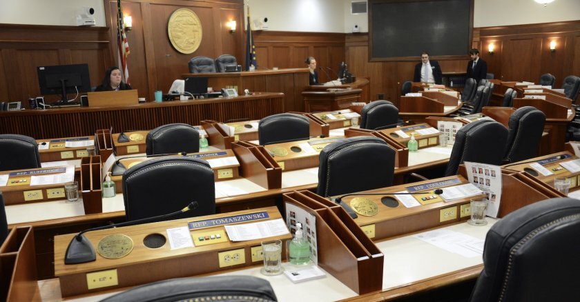 The Alaska House chamber