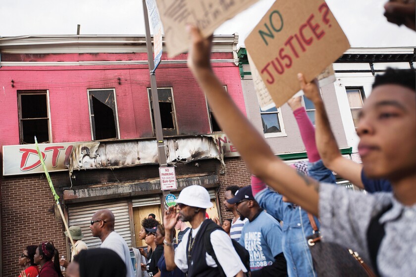 Baltimore Police Death