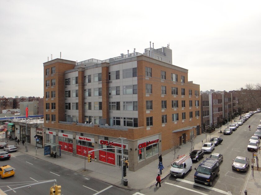 Contemporary mixed-use building
