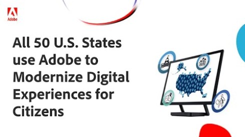 Adobe Partners with all 50 U.S. States to Modernize Digital Experiences for Citizens