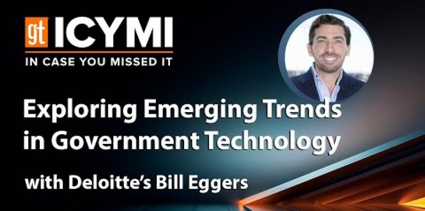 Exploring Emerging Trends in Government Technology