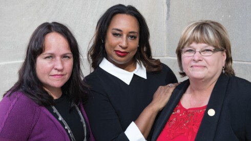 Faith Winter, Toi Hutchinson, Karen Engleman