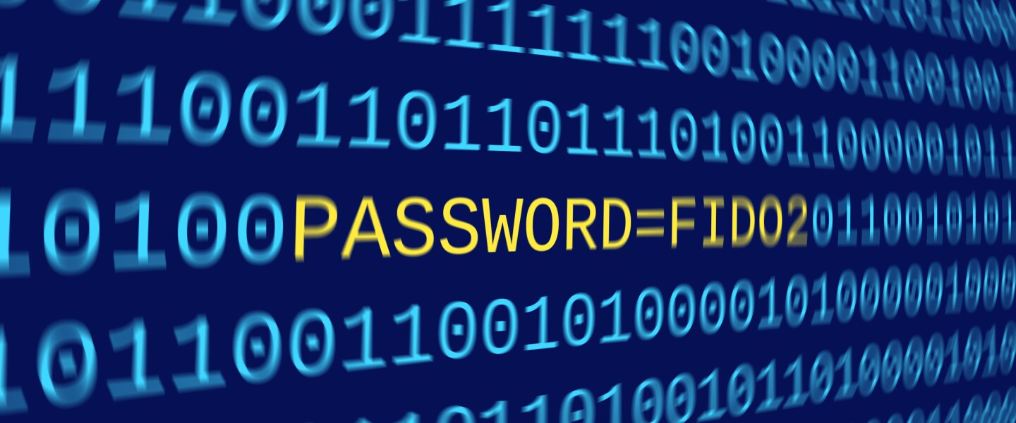 Concept,Image,For,Use,Of,Fido2,Keys,As,Password,Replacement