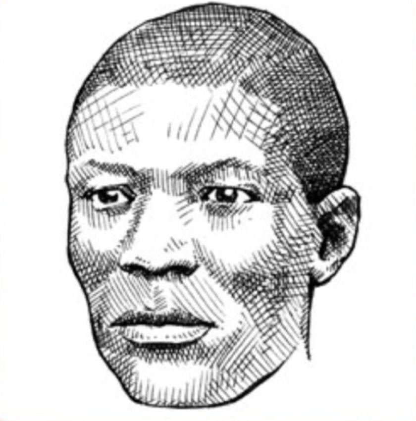 A drawing of Boston King.