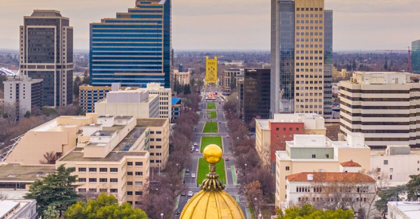 Downtown Sacramento, Calif.