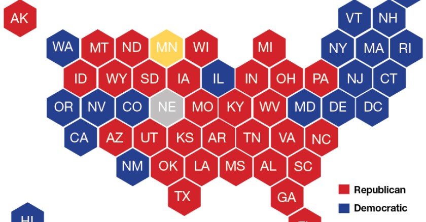 All Or Nothing How State Politics Became A Winner Take All World 2022 Political Leanings Map