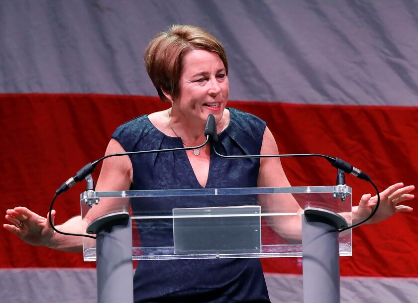 Massachusetts governor Maura Healey