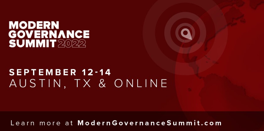 Diligent Modern Governance Summit