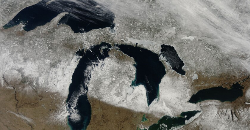 great lakes NASA
