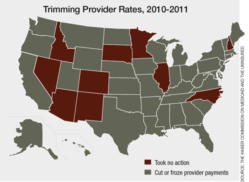 2008 Medicaid provider rates