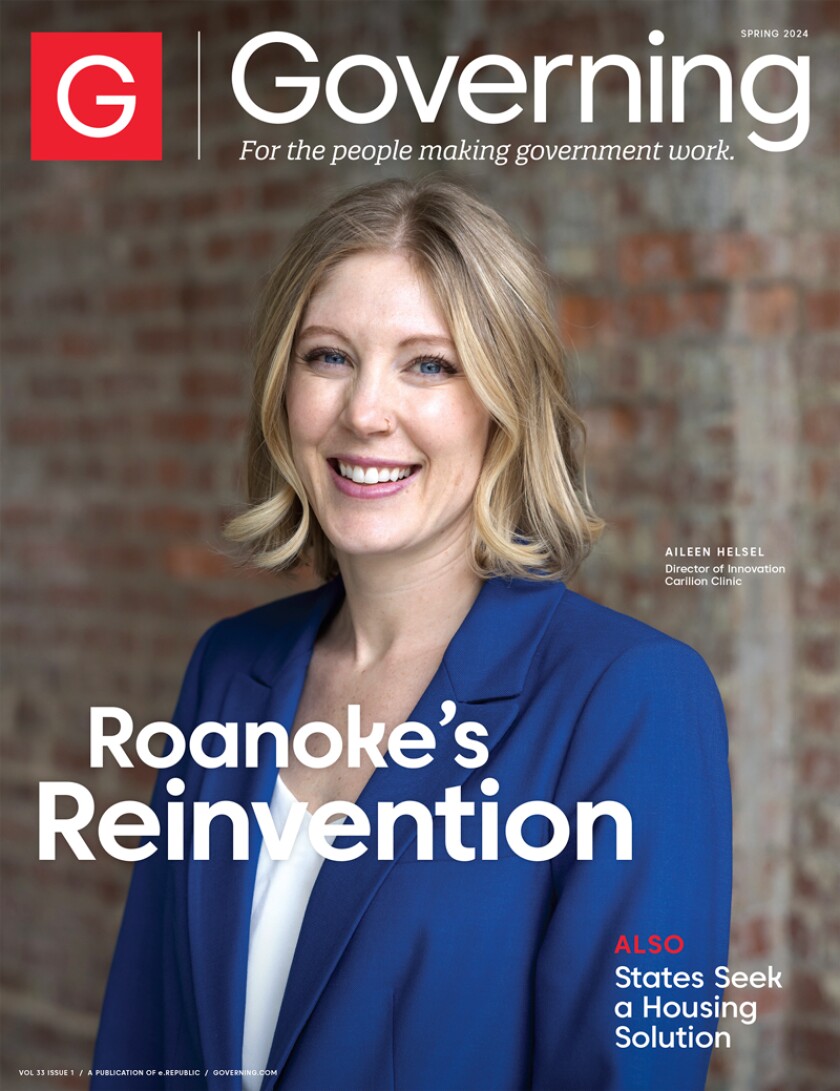 Governing Magazine Cover April 2024 Edition