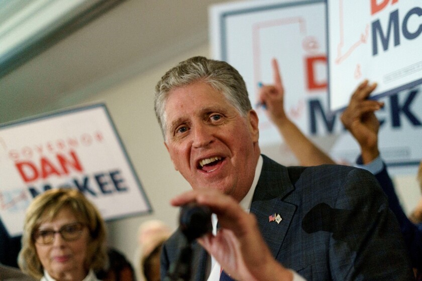 Rhode Island Gov. Dan McKee