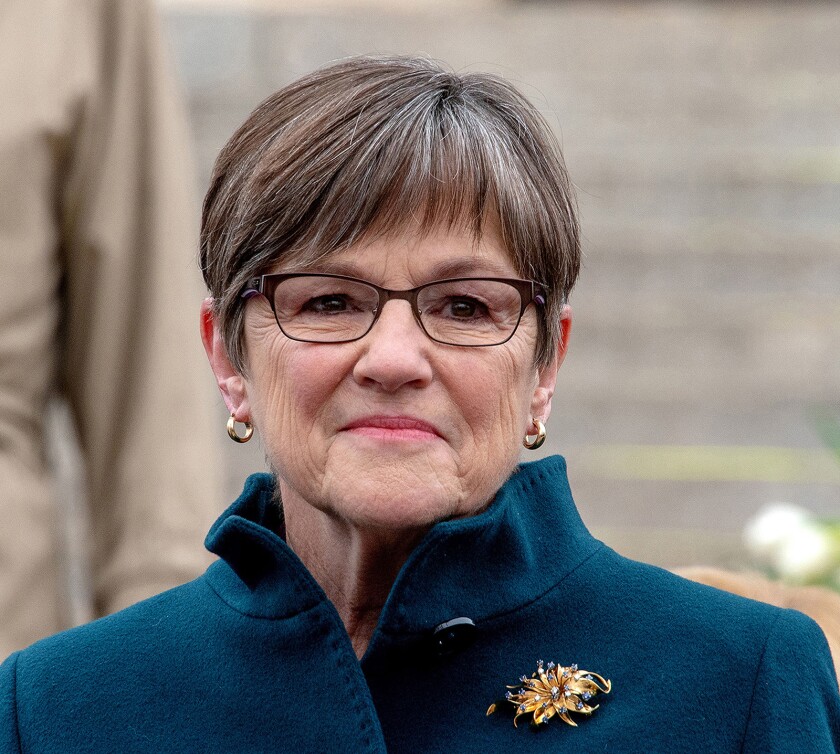 Kansas Gov. Laura Kelly.