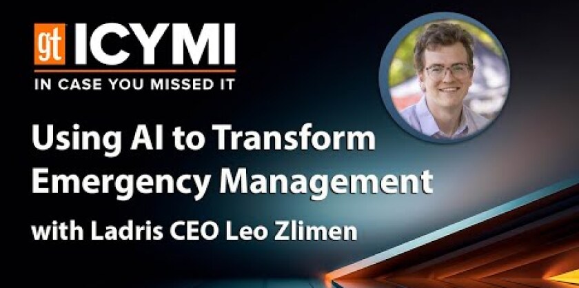 Using AI to Transform Emergency Management