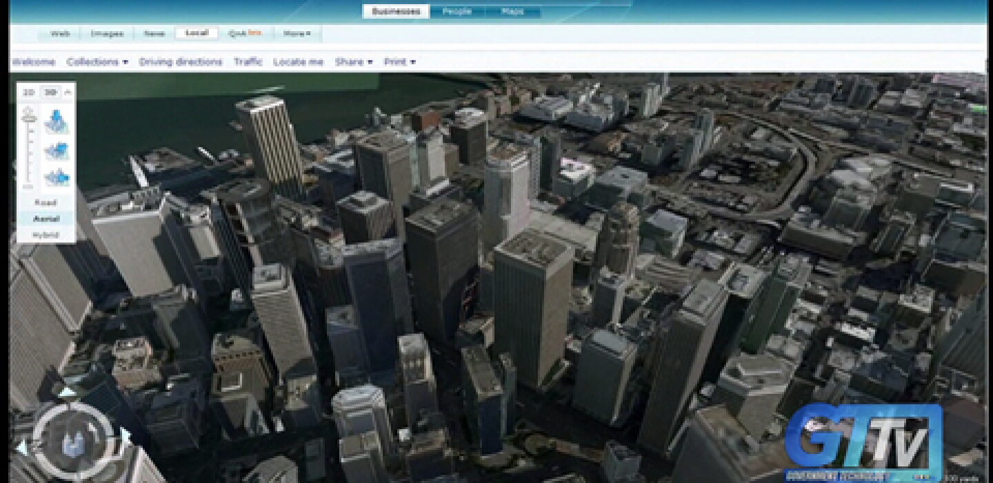 Online GIS Microsoft Virtual Earth