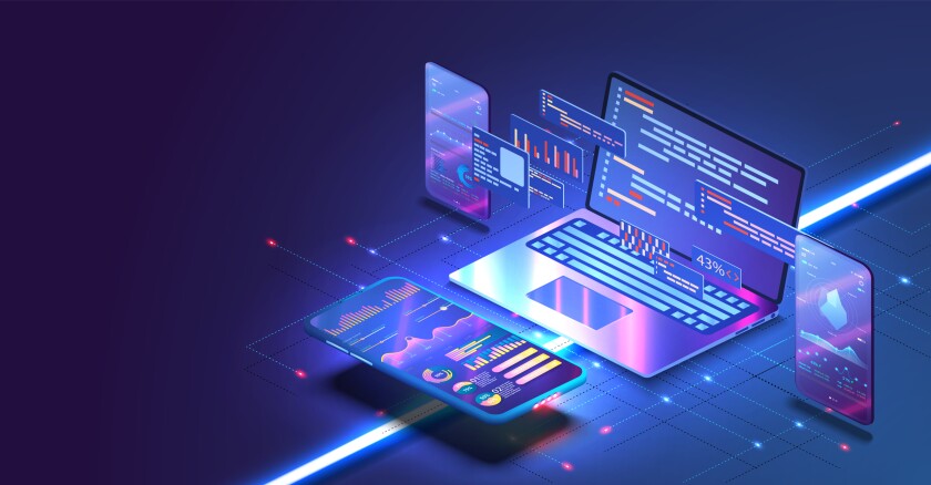 Application,Of,Smartphone,With,Business,Graph,And,Analytics,Data,On