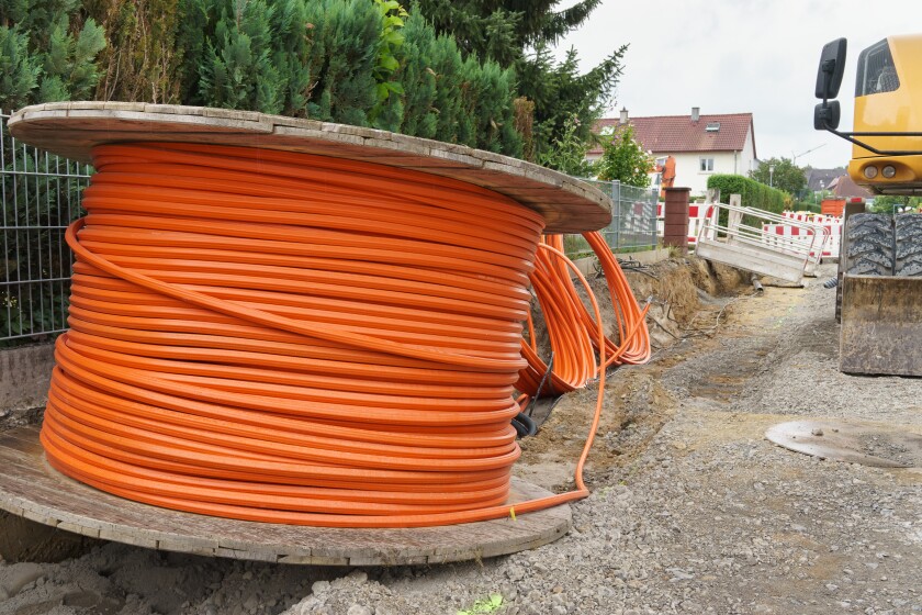 Broadband,Cable,And,Construction,Site