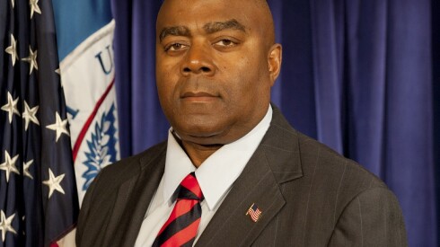 FEMA Region 6 Administrator Tony Russell in the FEMA Studio