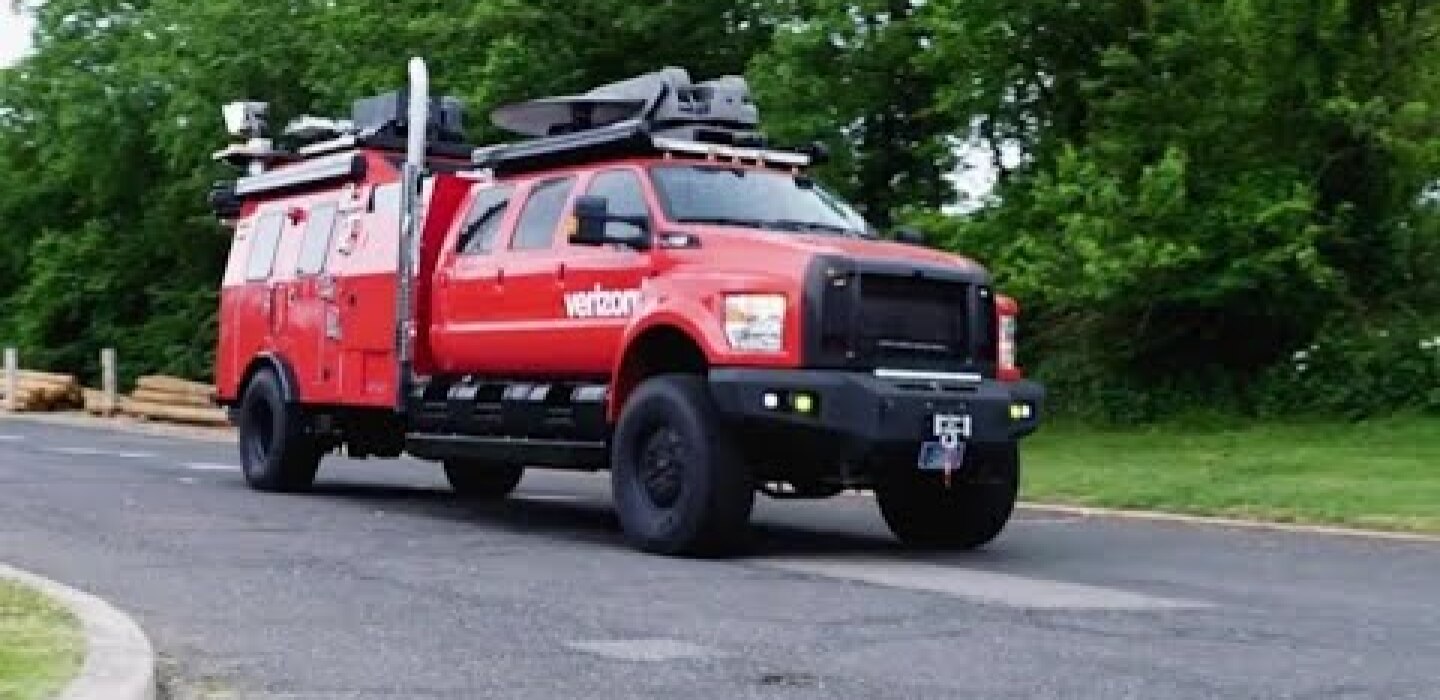 THOR the Emergency Response Vehicle 5G Lab Verizon