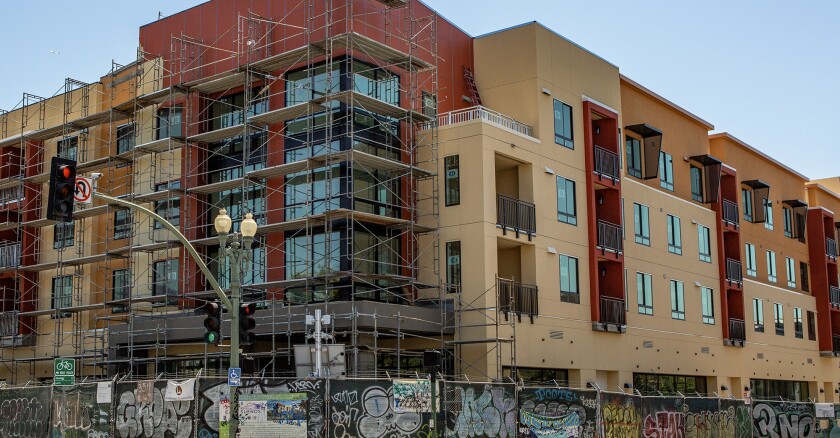 an affordable housing complex in Oakland, Calif