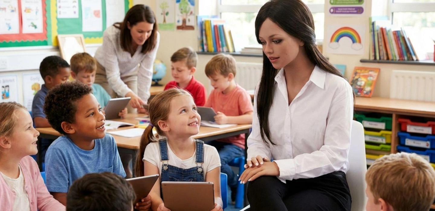 Can a Humanoid Robot Help Teach High School?